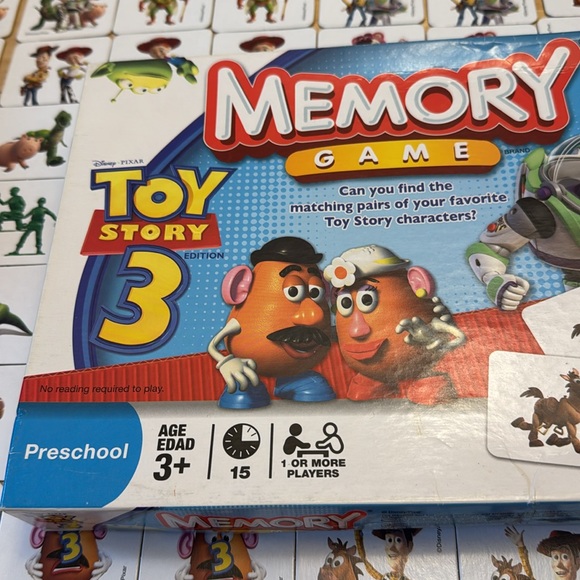 ๐5/10.00, Toy Story 3, Memory Match game , complete , minimal wear - Picture 2 of 13